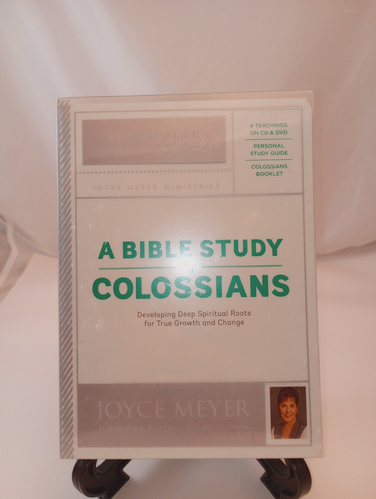 Joyce Meyer A Bible Study of Colossians 4 Teachings on CD & DVD Set Study Guide