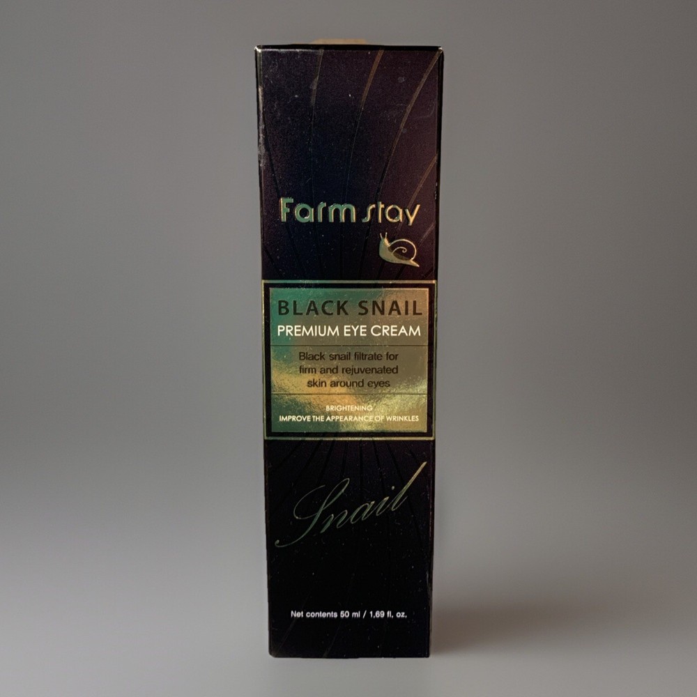 Farmstay Black Snail Eye Cream 50ml Korean Anti-Aging Skincare