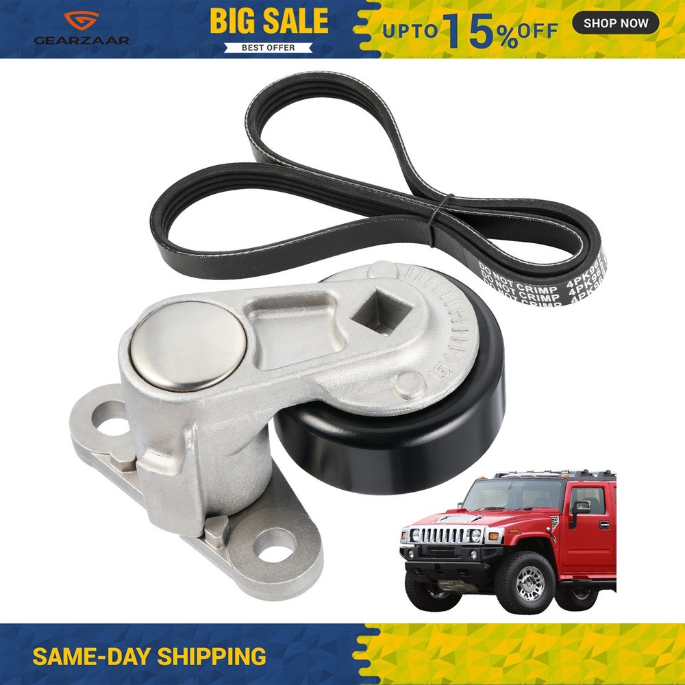 Serpentine Belt Tensioner Kit for 1999-2008 Chevy Silverado 1500 AC System