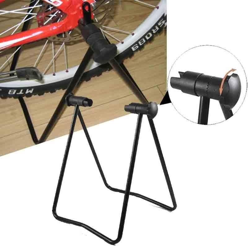 Foldable Indoor Bike Stand Trainer for Home Exercise Cycling