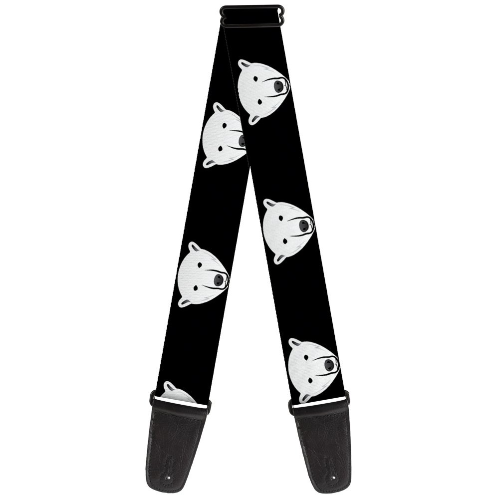 Guitar Strap - Polar Bear Repeat Black ACC NEWAnother great item from Rarewaves USA | Free delivery!