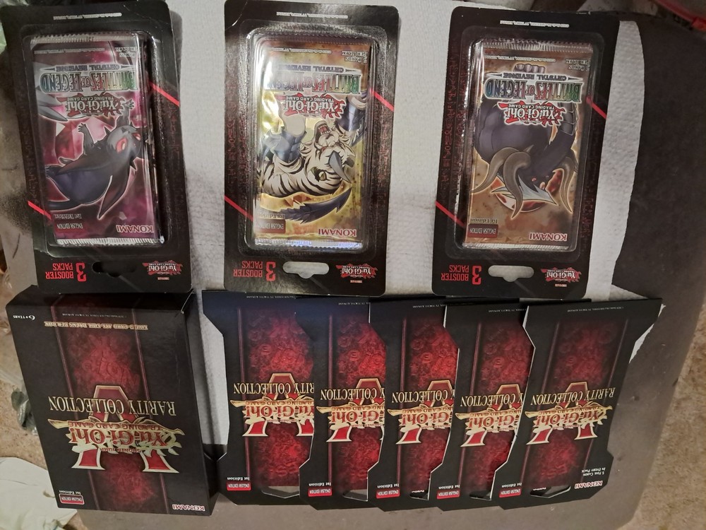 1 Box -Yu-Gi-Oh- Rarity Collection 5 Packs - 5 Foil Cards + 5 Rarity Packs + Mor