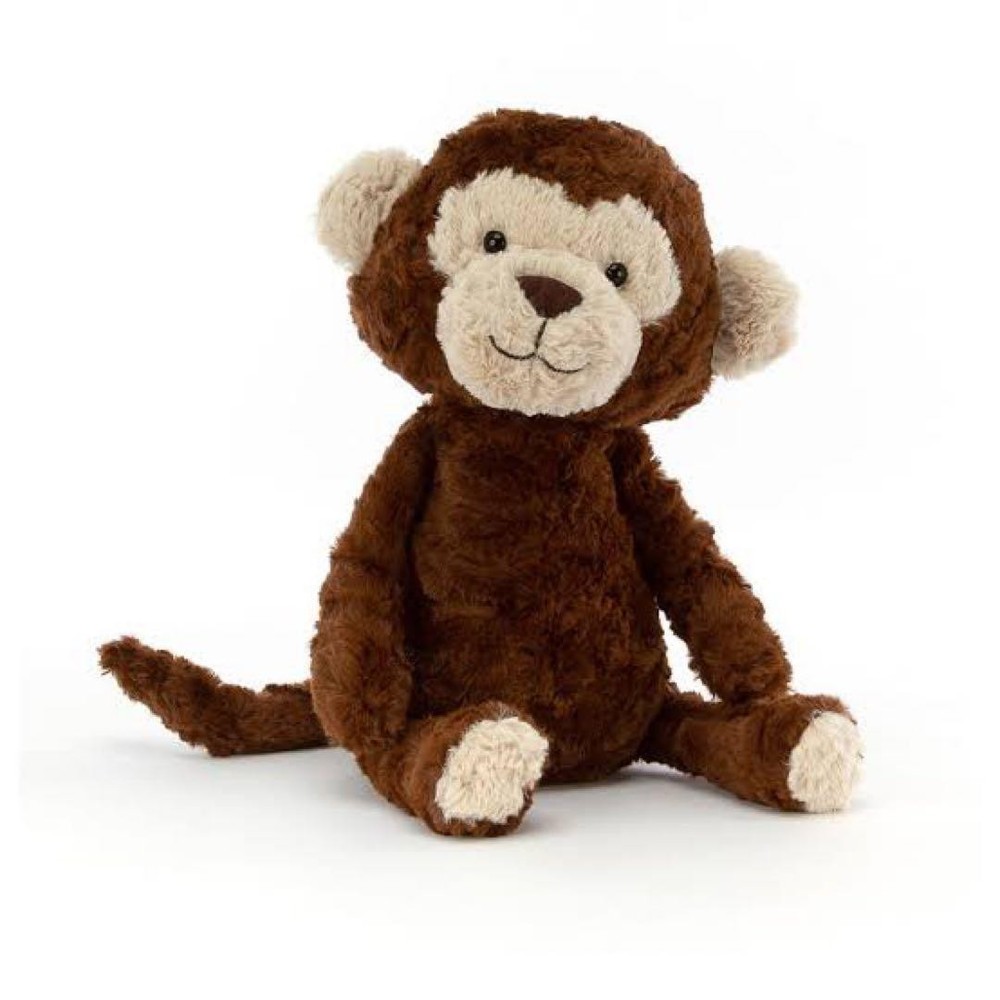 Jelly Cat Tuffet Monkey Plush Toy Soft Cute Baby Gift Small