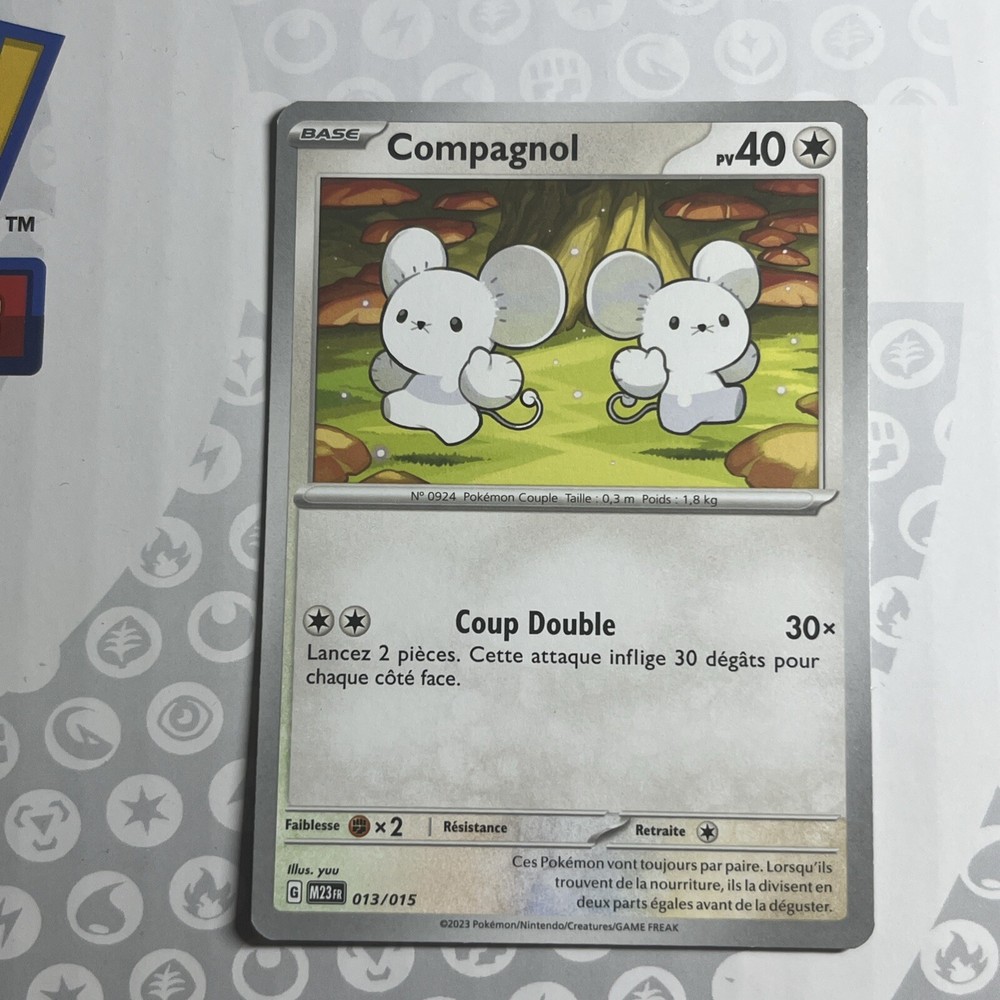 McDonald's 2023 Pokemon Card 013/015 Companion Rare