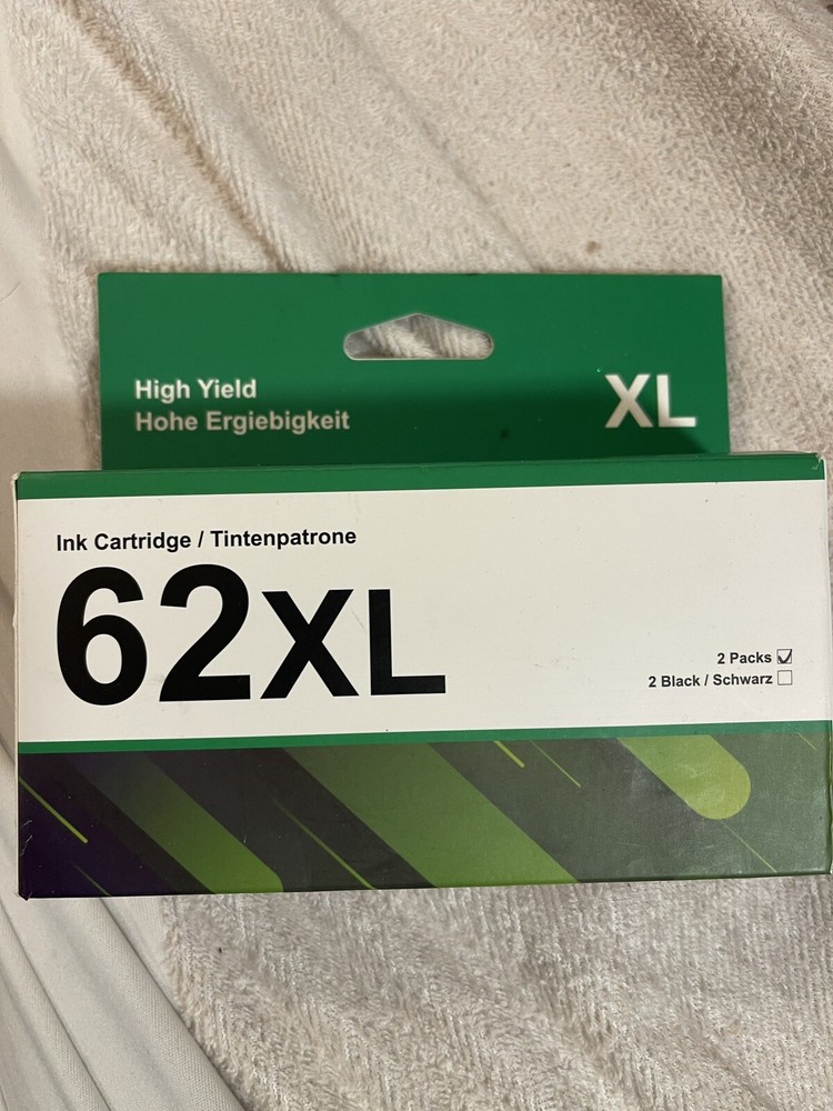 62XL High Yield Black Ink Cartridge
