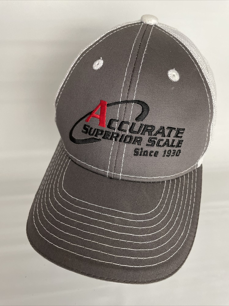 Accurate Superior Scale Mesh Trucker Hat Cap Snapback Adult-image