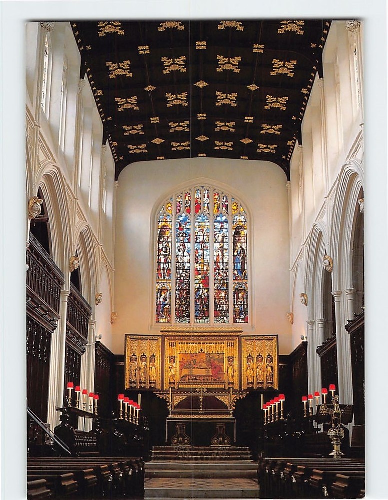 Postcard High Altar St. Margaret's Westminster Abbey London England