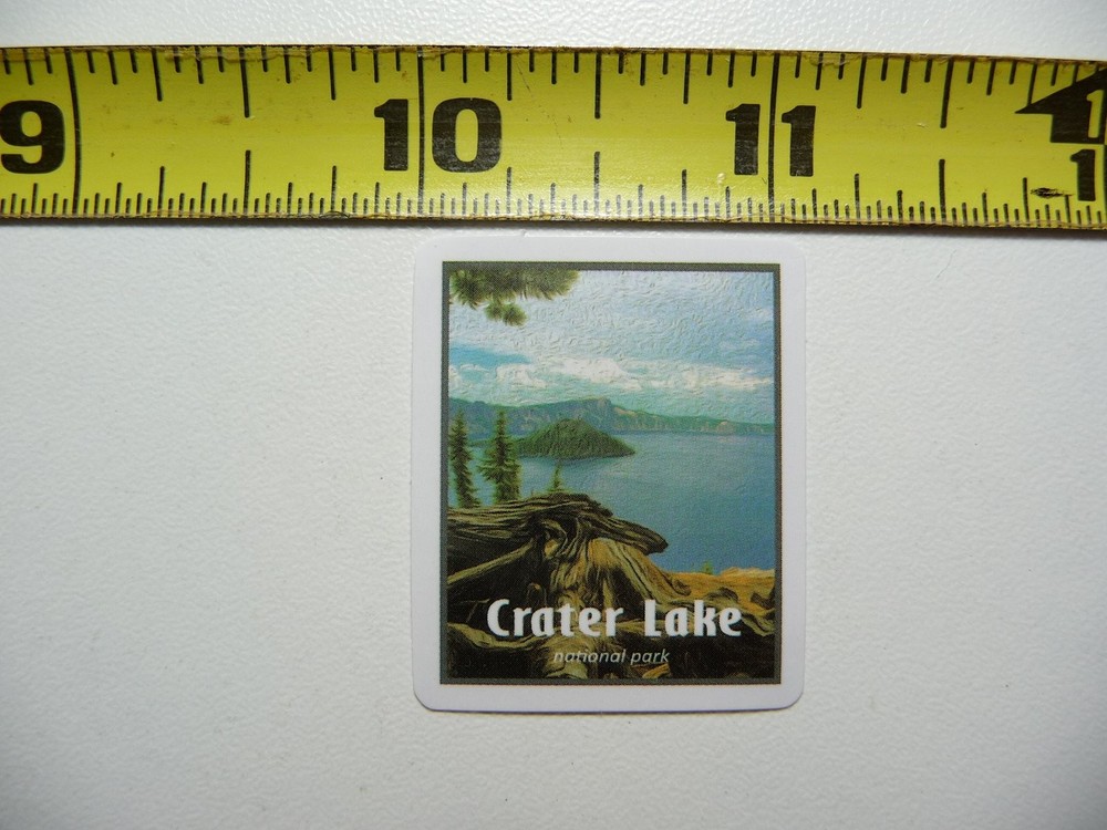 Tiny Crater Lake Oregon Sticker Decal National Park Collectible