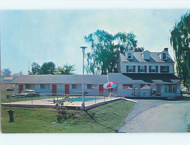 Pre-1980 POOL & STONY BROOK MOTEL York Pennsylvania Pennsylvania PA j6458