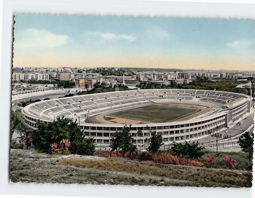 Postcard Stadio Olimpico in Rome Italy