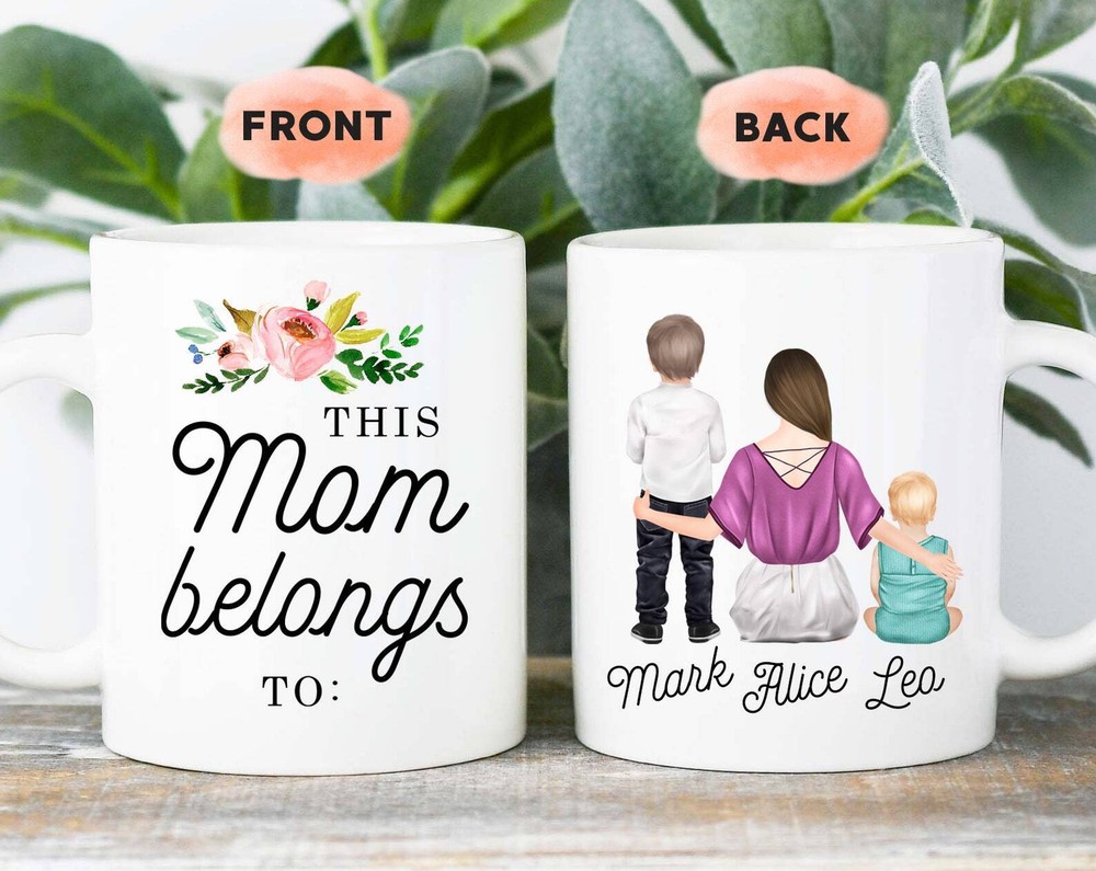 Children Mug Mother Mug Best Mom Gift This Mom Belongs To Mug Mommy Mug Mama Mug