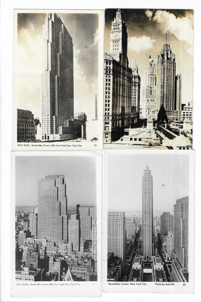 Lot of 48 NY New York RPPC & Printed Postcards Mostly NYC  Scenery Miscelleanous