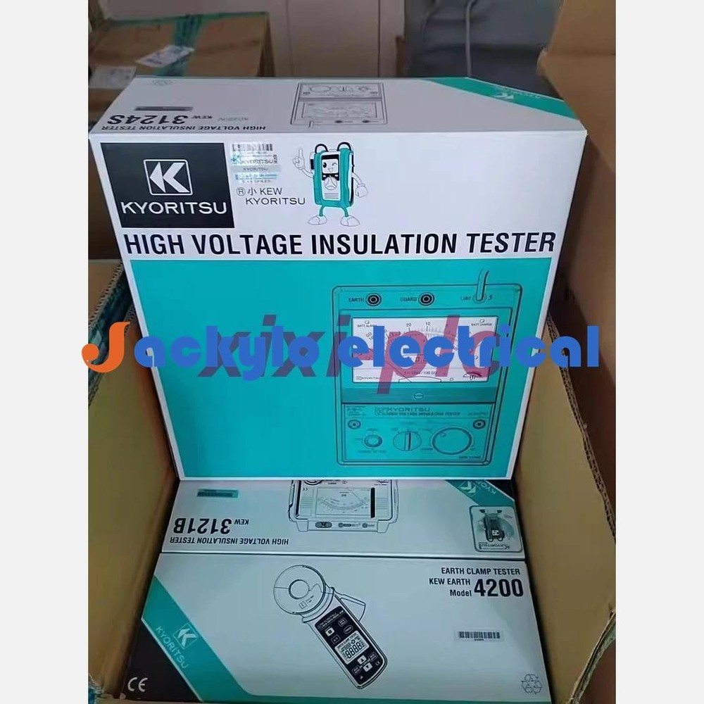 1 NEW KYORITSU KEW3124S High voltage insulation resistance tester DHL shipping