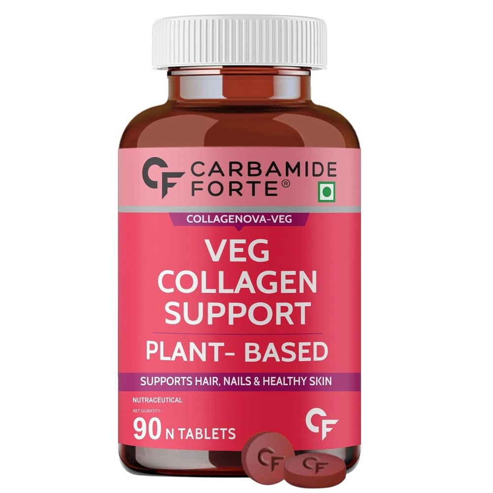 Plant Based Collagen Tablets for Women & Men for Skin & Hair 90 Veg Collagen CAP