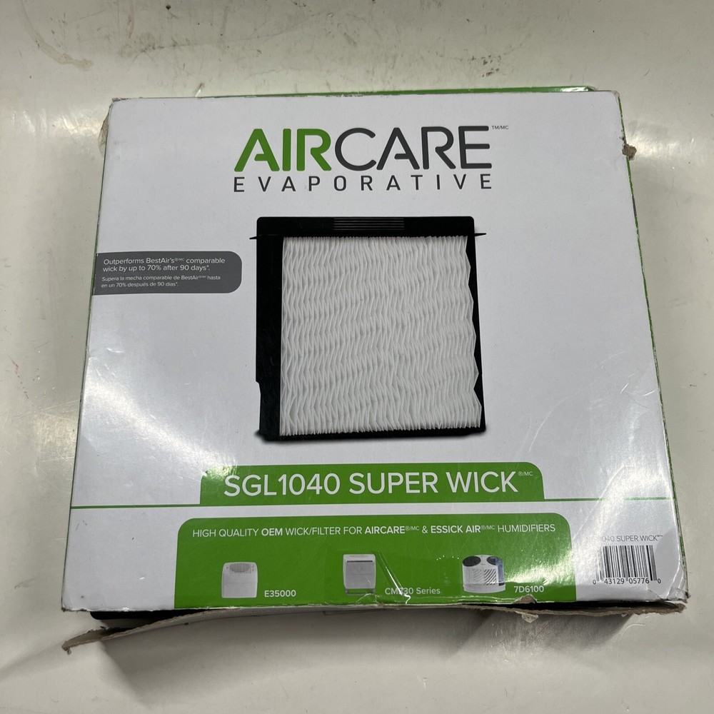 Aircare Evaporative SGL1040 Humidifier Replacement Wick Fits E35000 7D6100 CM330