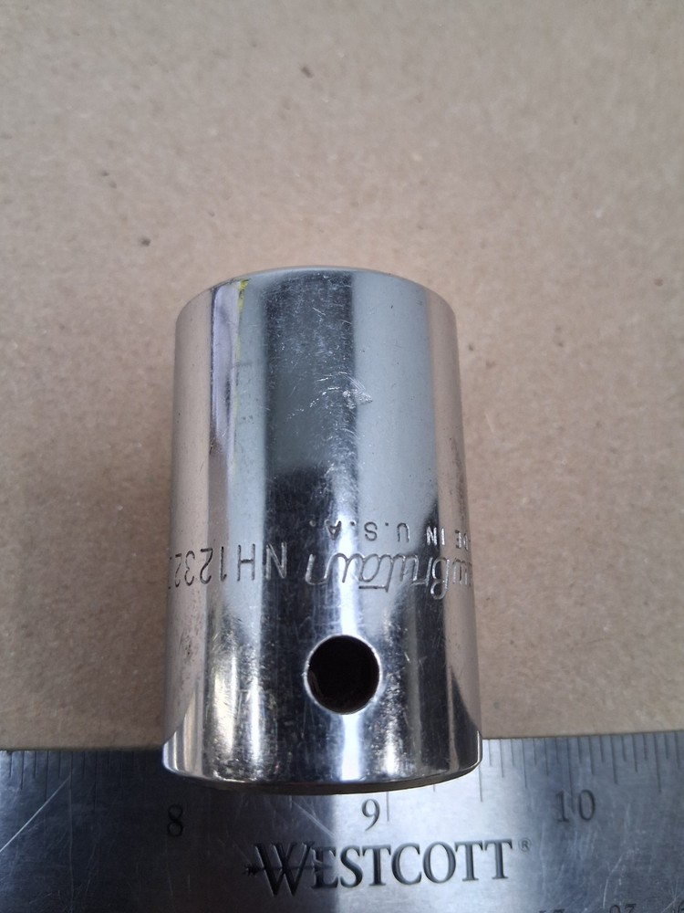 Vintage New Britain 1 Socket 3/4 Drive 12pt NH1232 Made In USA