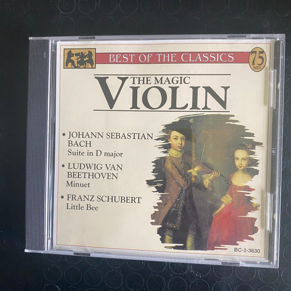 Various Artists – The Magic Violin CD Classical Bach Beethoven Schubert