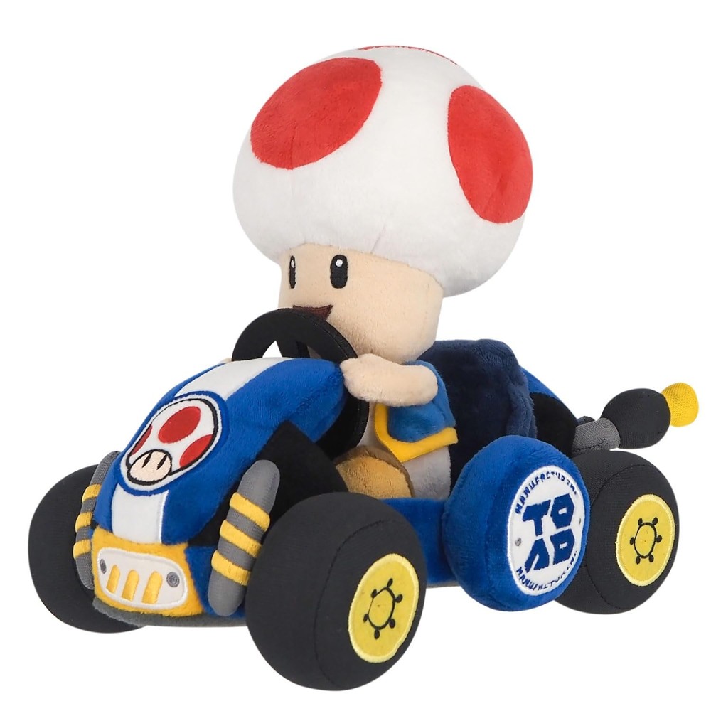 NINTENDO Super Mario Kart World Plush doll Toad NEW