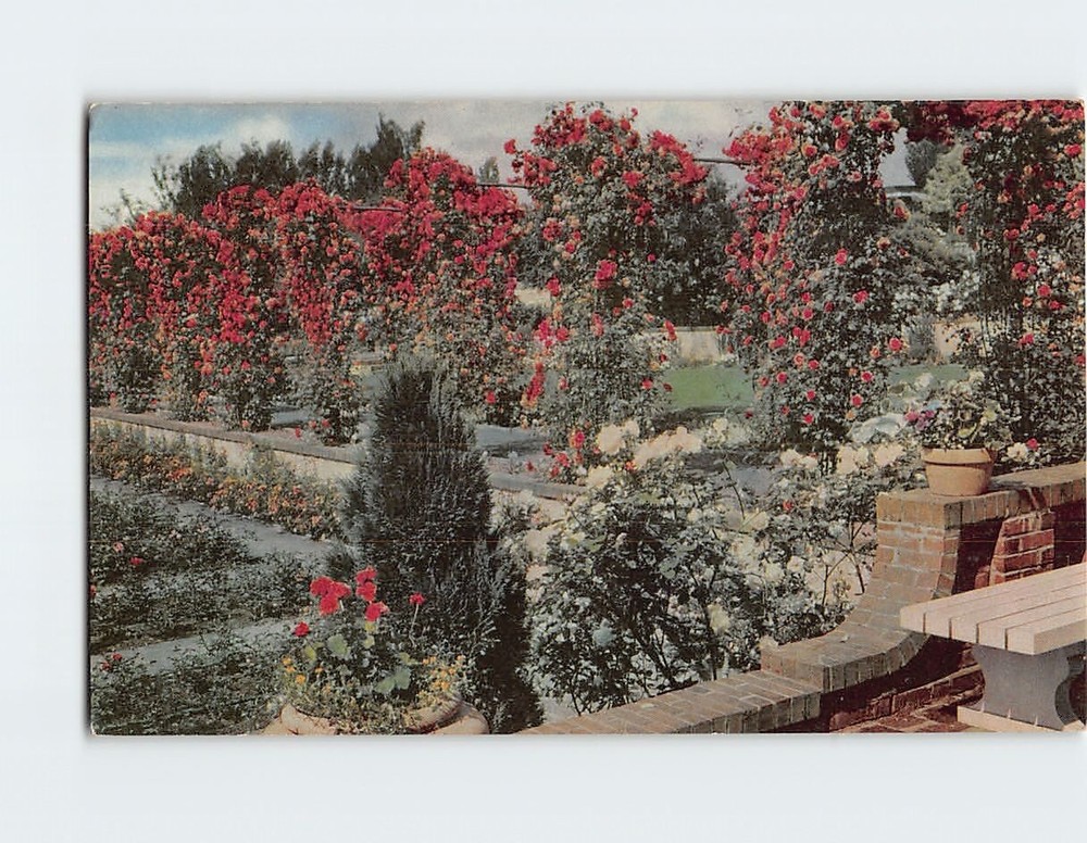 Postcard Lambert Gardens Portland Oregon USA