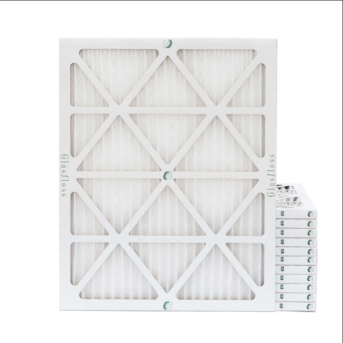 16x20x1 MERV 10 HVAC Air Filters for Cleaner Air (12 pack)