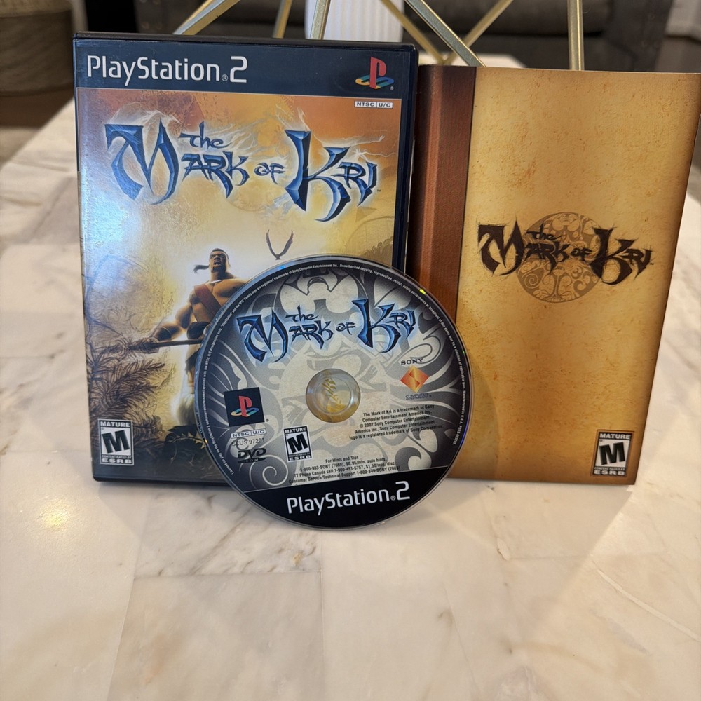 Mark of Kri PS2 Sony PlayStation 2 Complete CIB Manual Tested