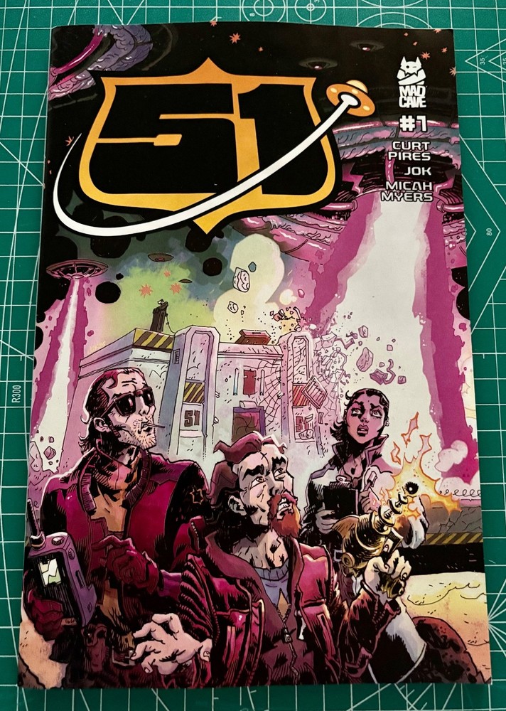 51 #1 (Mad Cave Studios Comics 2026) Main Cover A low print sold out - NM