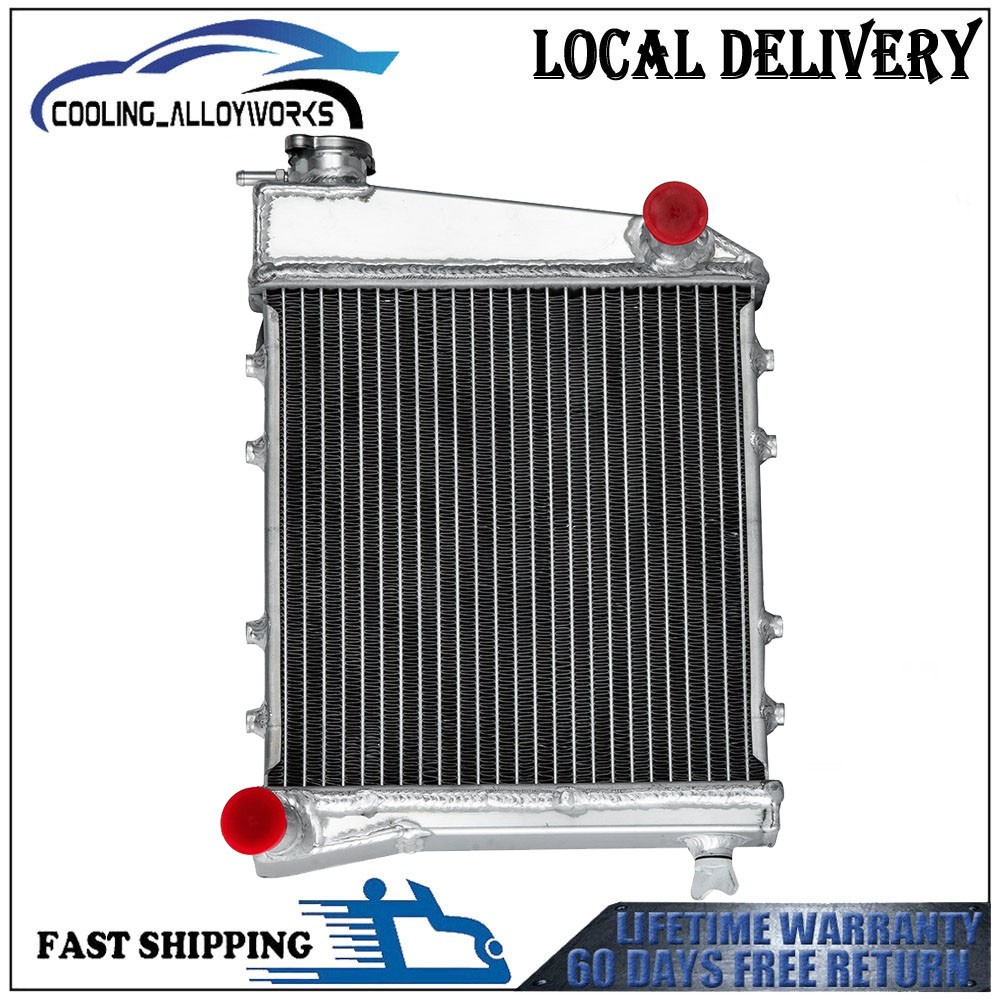 Fit 1961-1969 68 Austin Mini Mini Cooper 0.8L 1.0L 1.3L Aluminum 2 Row Radiator