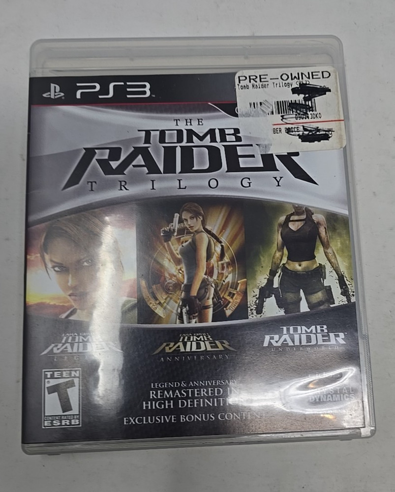 Tomb Raider: Trilogy (Sony PlayStation 3, 2011)
