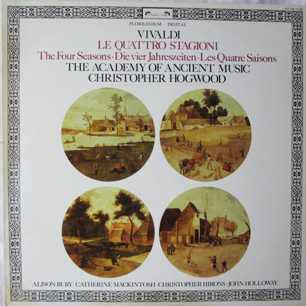 Vivaldi* - The Academy Of Ancient Music, Christopher Hogwood / Alison Bury · Ca-image