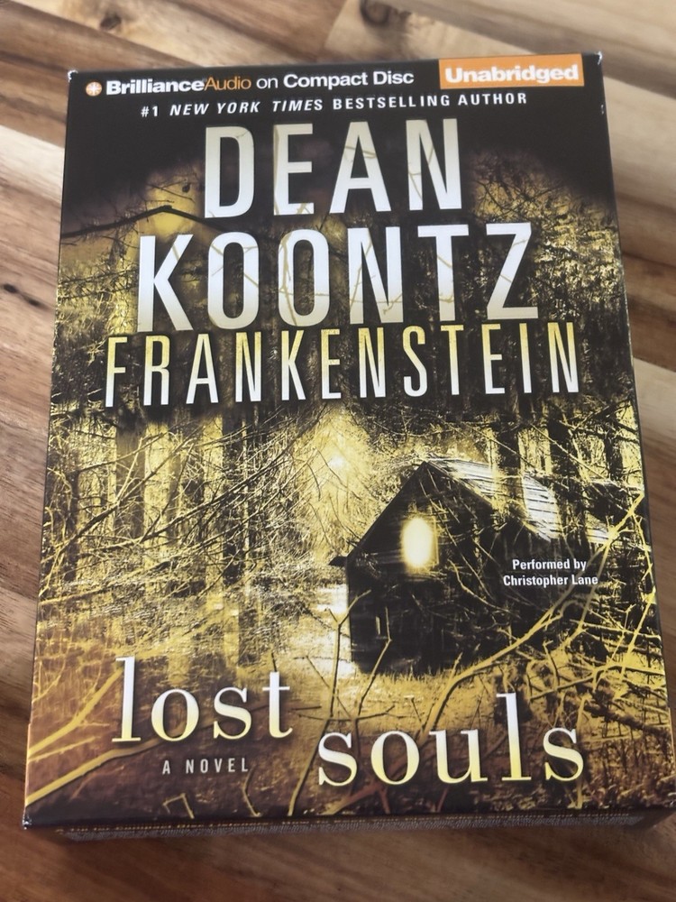 Dean Koontz Frankenstein: Lost Souls Audiobook 8 CD Set Brilliance Audio