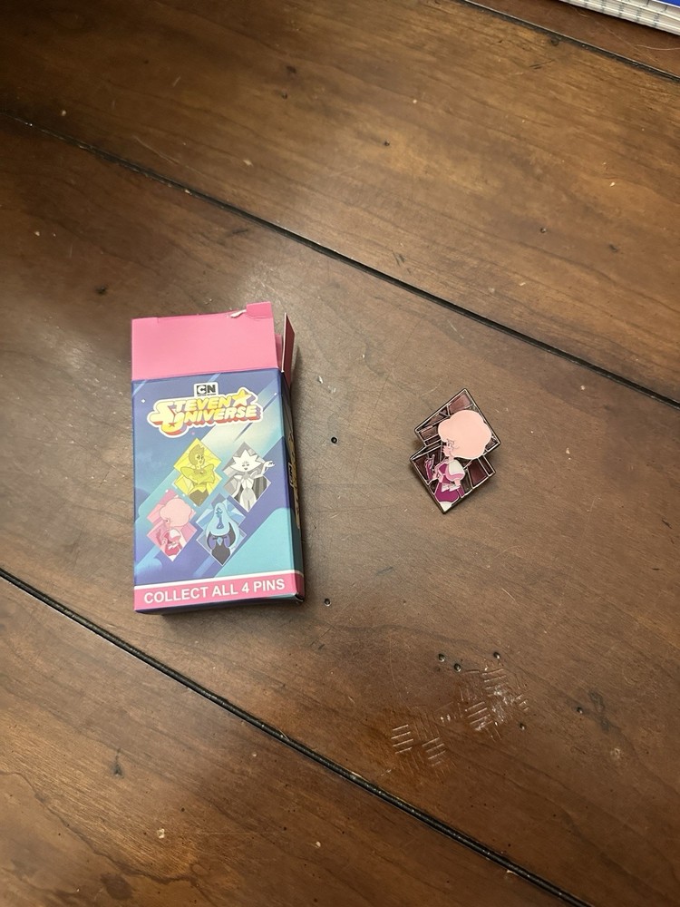 Collectible Pin: Pink Diamond (Stained Glass) - Steven Universe - OPEN - New