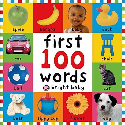 First 100 Words (Bright Baby) - Board book, by Priddy Roger - Acceptable