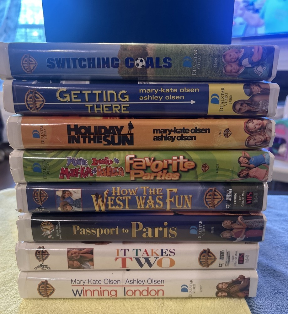 Mary Kate Ashley VHS Lot of 8