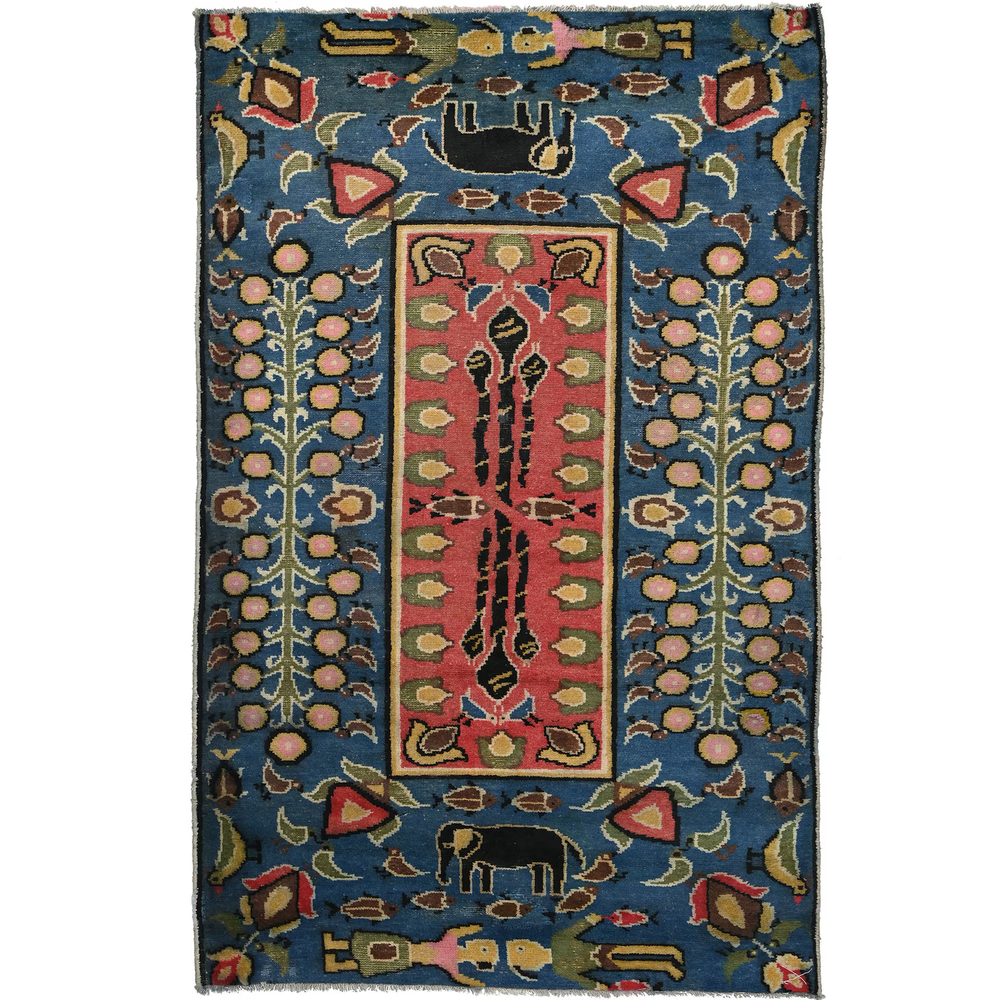 Handwoven Cotton Dhurrie Kilim Rug Color Multicolor Design Handmade Carpet Rug