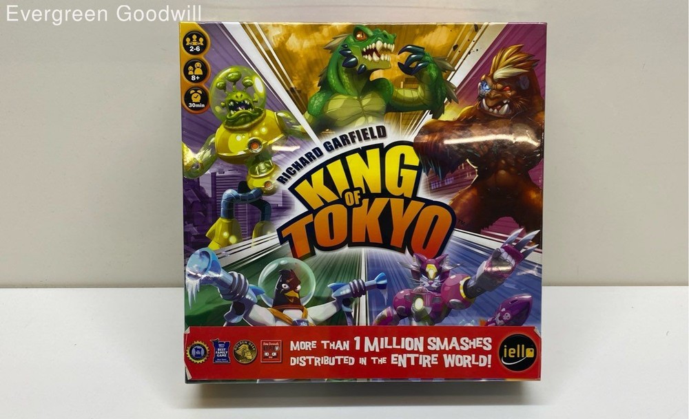 Richard Garfield King of Tokyo Board Game Sealed IOB