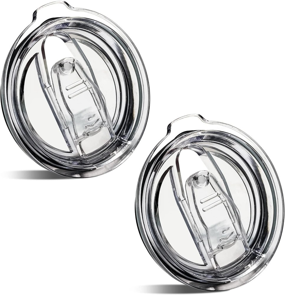 20oz Tumbler Replacement Lids – Spill-Proof & Splash-Resistant Set of 2