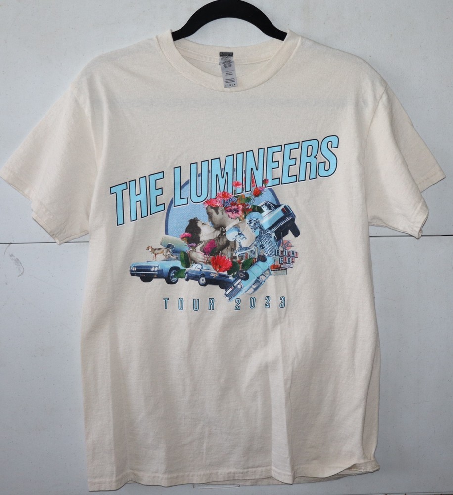 The Lumineers Tour 2023 T-Shirt Concert Band Tee Graphic Print Medium