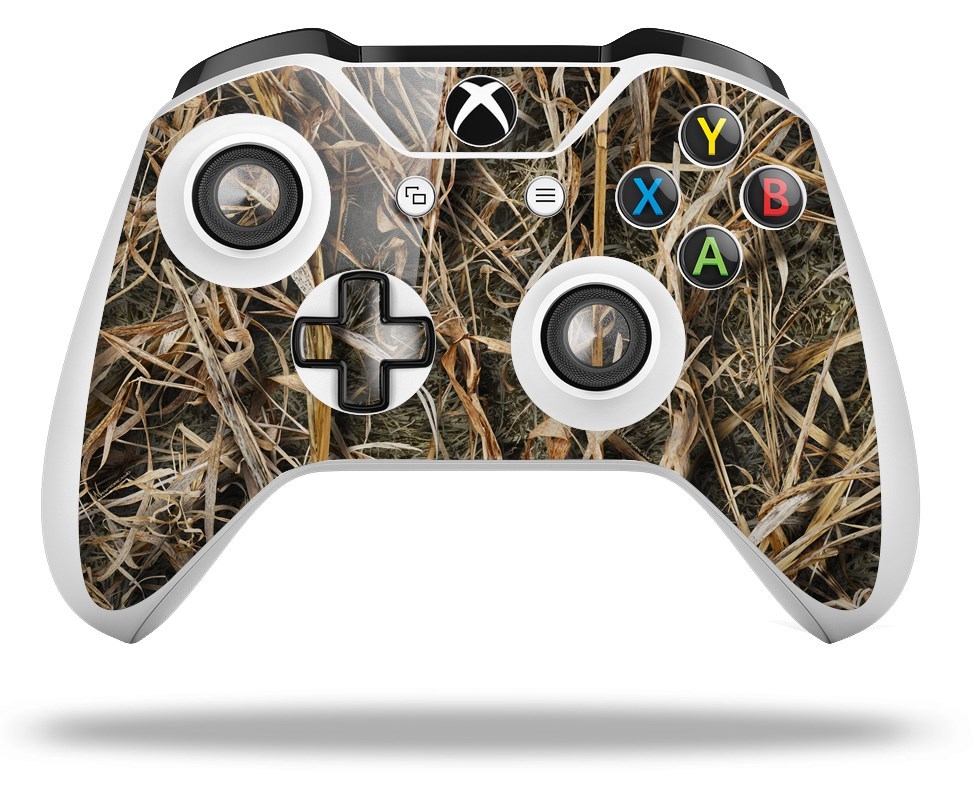 Skin for XBOX One S X Controller WraptorCamo Grassy Marsh Camo Vinyl Decal