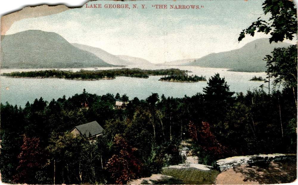LAKE GEORGE, N. Y., THE NARROWS, UNITED STATES, 170 Postcard