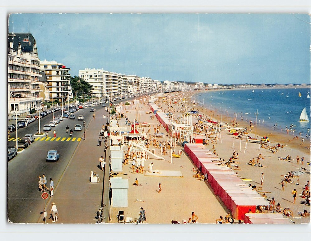 Postcard Boulevard d Armor La Baule France