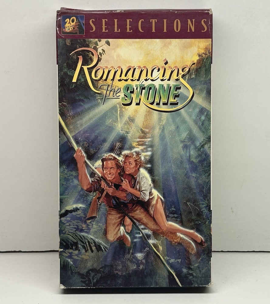 Romancing The Stone VHS 1984 Video Tape Douglas Kathleen Turner Buy 2 Get 1 Free