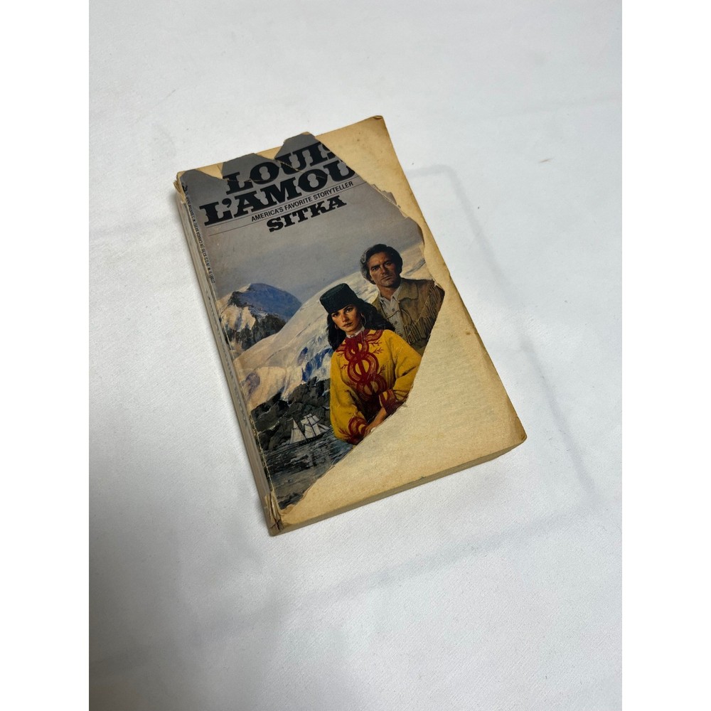 Louis L'Amour Sitka Vintage Mass Market PaperbackWesternHistorical Novel Bantam