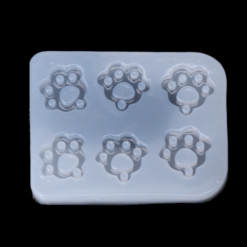 Silicone Cat Paw Claw Mold for Fondant Jewelry Resin Pendants
