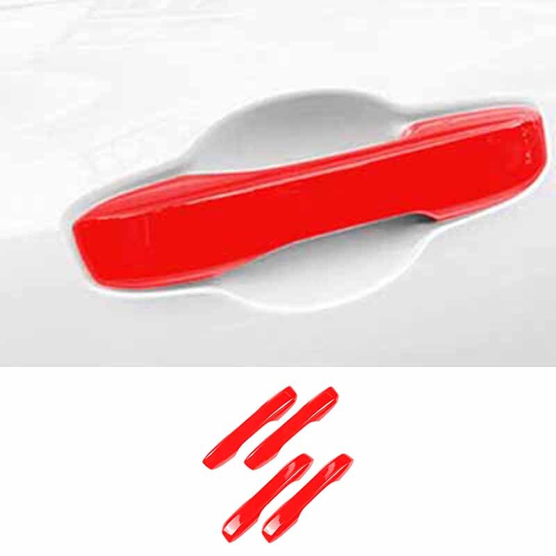 For Honda HR-V HRV Strip Trim 2023-2024 Bright Red Car Exterior Side Door Handle