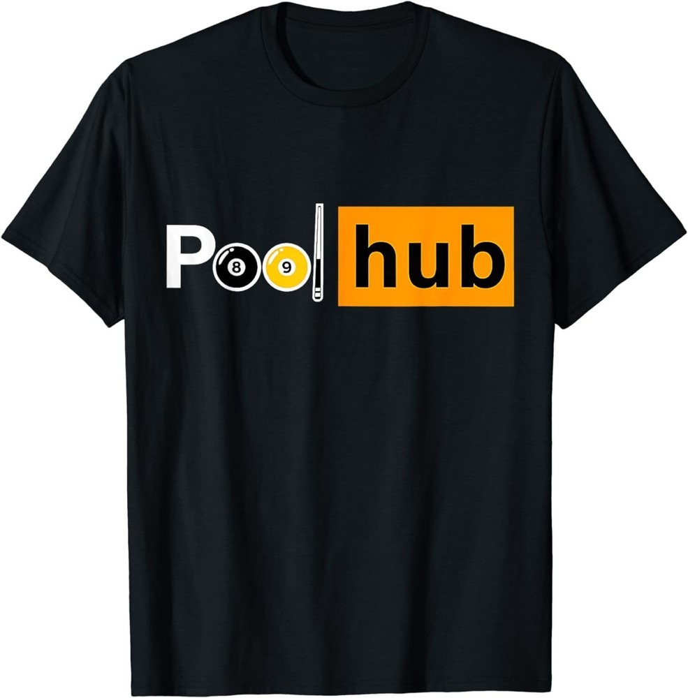 New Pool Team League Billiards Design Best Gift Idea Tee T-Shirt, Size M - 3XL