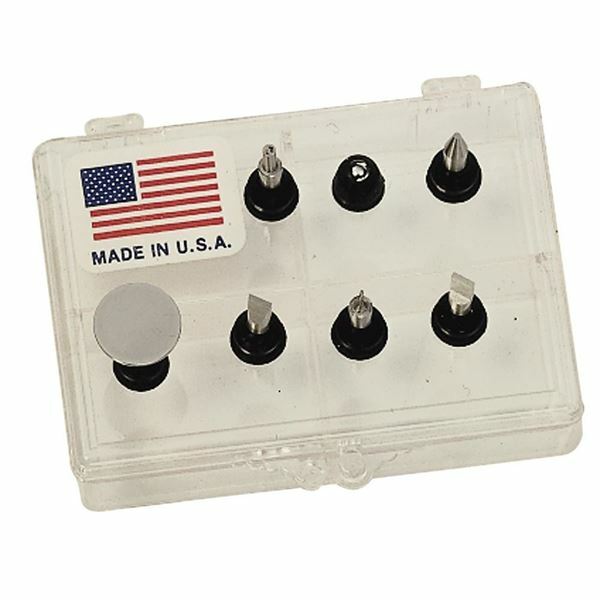 Accurate Z9012 7-Piece Micrometer Anvil Attachment Set for Precise Measurements-image