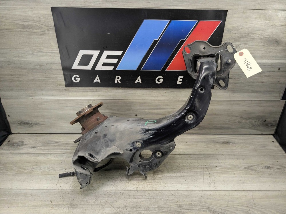 OEM BMW F39 F44 F48 X1 Rear Right Passenger Trailing Control Arm Knuckle Spindle