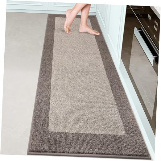 Machine Washable Kitchen Rug Non Slip Kitchen Mat for Floor, 24