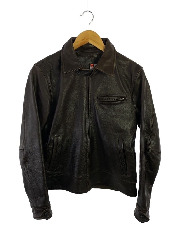 B Ming Life  By Beams Leather Jacket Blouson/M/Cowhide/Brw 3502