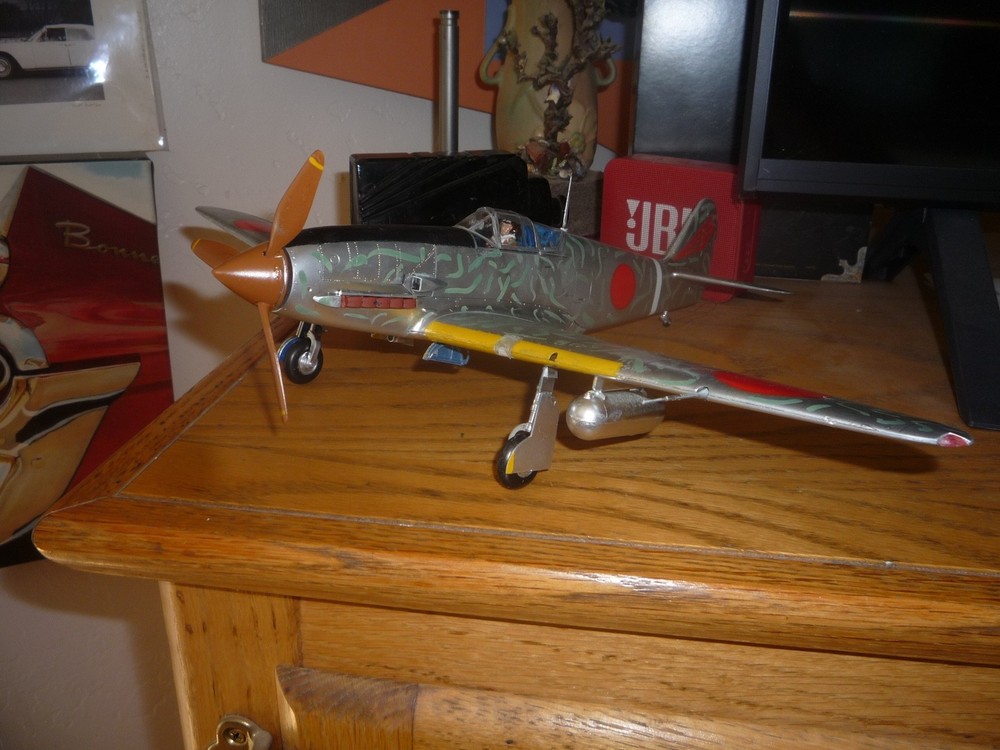 Vintage Revell Kawasaki Ki-61 Hien  built 1/32